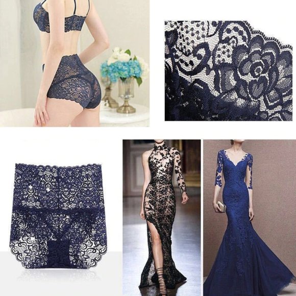 NEW High Waist Slender Lace Brief Panties - Picture 12 of 15